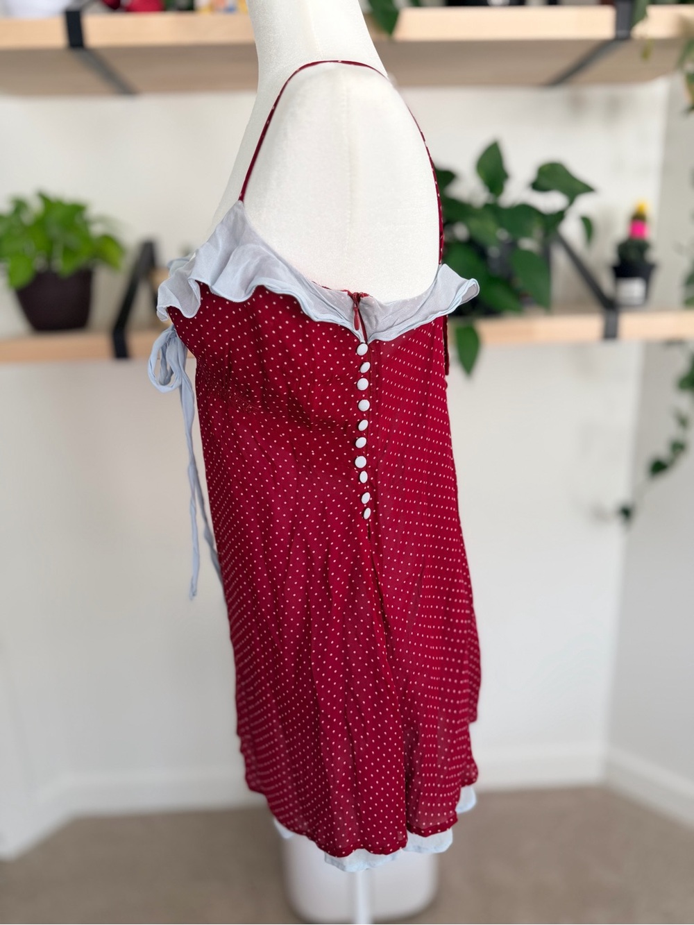 Frankie's Bikinis Picnic Hour Polka Dot Dress - Picture 7 of 16